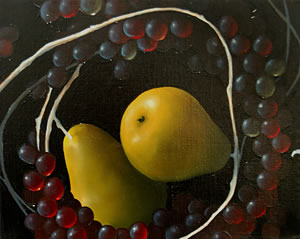 Still Life with Two Pears